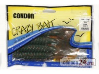 Твистеры Condor Crazy Bait CTD145, цвет А016, уп.4 шт.